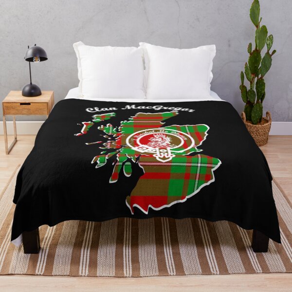 Item preview, Clan MacGregor Scotland Map Crest designed and sold by BagTown Clans.