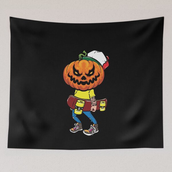 Item preview, Skeleton Skater In Halloween With Skateboard designed and sold by AxzoGerman.