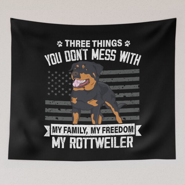 Item preview, Don't Mess With My Rottweiler Rottie Dog Lover Mom Dad Cute Funny Gift designed and sold by rafaeltto.
