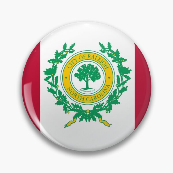 Item preview, Flag of Raleigh North Carolina designed and sold by MadEDesigns.