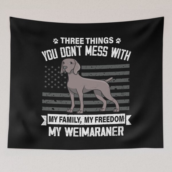 Item preview, Don't Mess With My Weimaraner Dog Lover Mom Dad Cute Funny Gift designed and sold by rafaeltto.