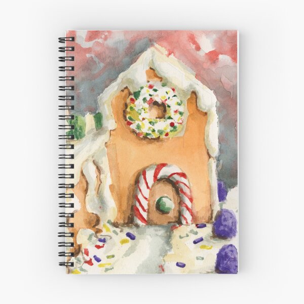 Item preview, Gingerbread House with roof deck  designed and sold by AMOpainting.