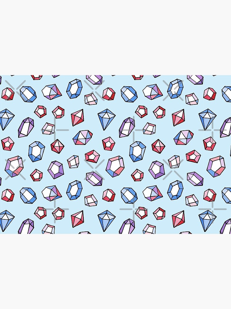 Jewels on blue by nadyanadya