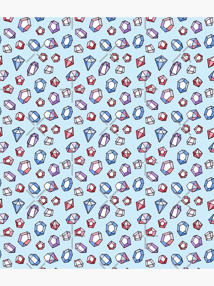 Jewels on blue by nadyanadya