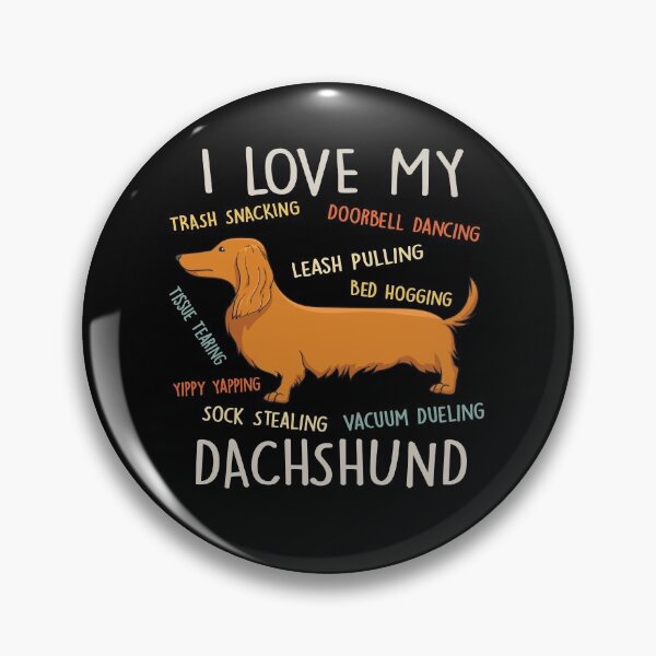 Item preview, I Love My Dachshund Doxie Dog Lover Mom Dad Cute Funny Gift designed and sold by rafaeltto.
