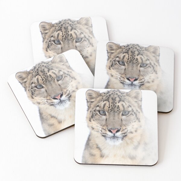 Item preview, Portrait of a Snow Leopard designed and sold by James Cumming.