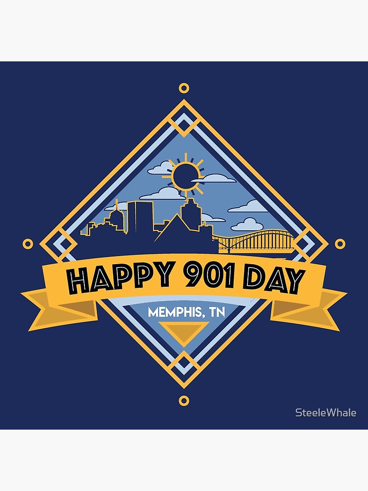 "Happy 901 Day" Poster for Sale by SteeleWhale Redbubble