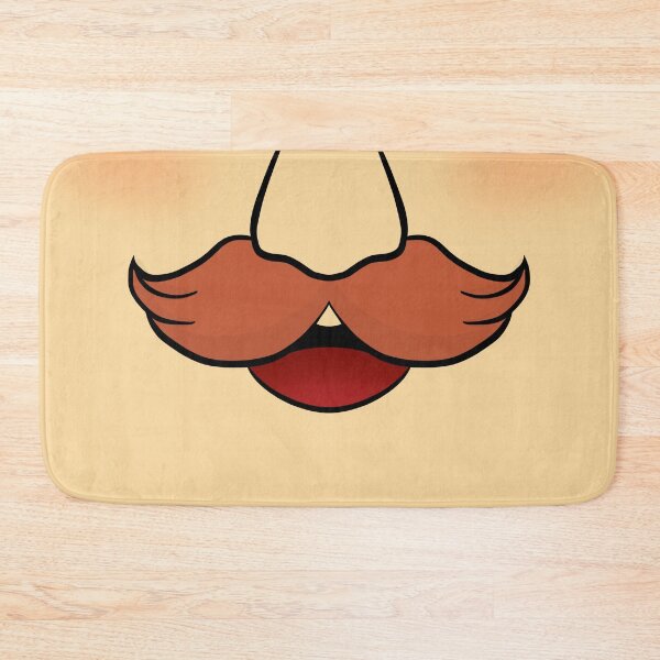 Item preview, Moustached Facial  designed and sold by FriendsList.