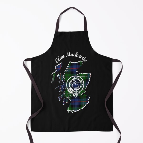 Item preview, Clan MacKenzie Scotland Map Crest designed and sold by BagTown Clans.