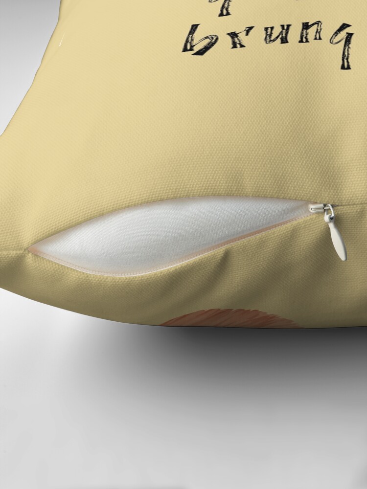 Thumbnail 2 of 4, Pillow, Sweep With the Guy That Brung Ya Cleaning Broom Humor designed and sold by SavvyCleaner.