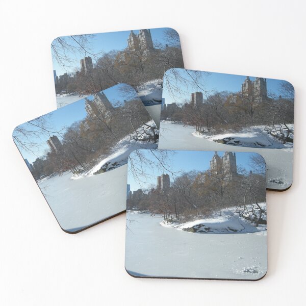 Item preview, NY February Central Park, Snow View designed and sold by lenspiro.