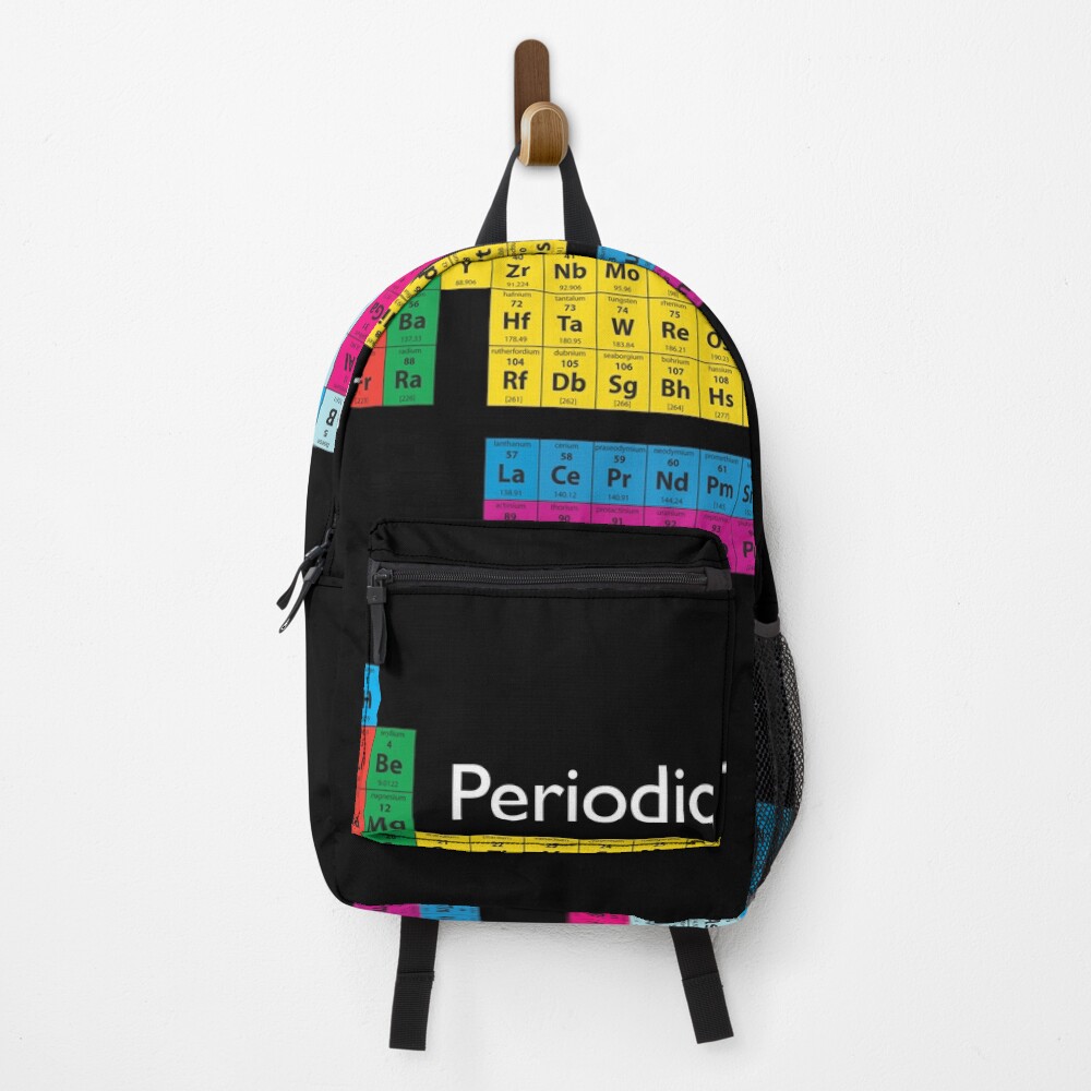 Periodic Table of Elements Backpack