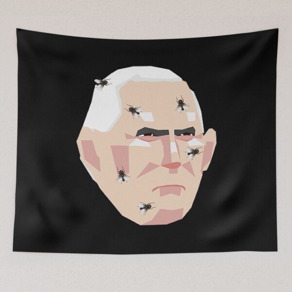 Item preview, MIKE PENCE FLY FLIES BLACK designed and sold by pierrelaidesign.