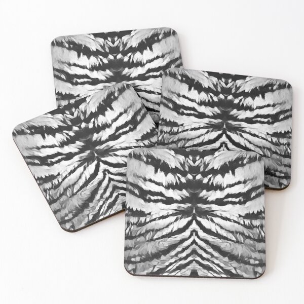 Item preview, Black and White Tiger Print designed and sold by DonnaM.