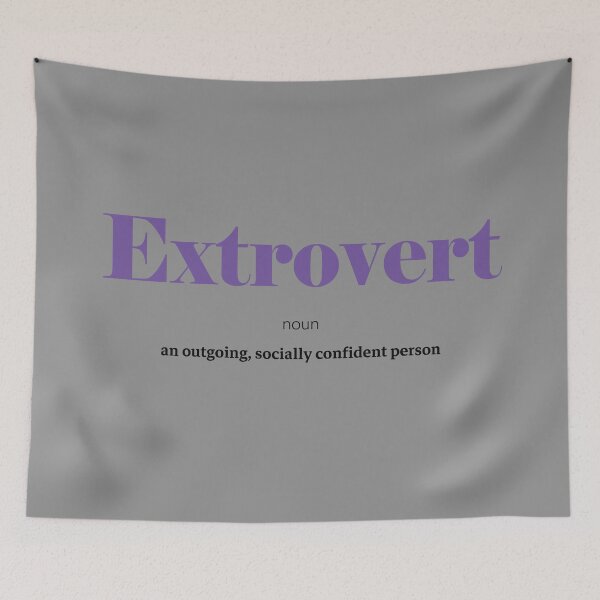 Item preview, Extrovert Meaning designed and sold by n0madd.