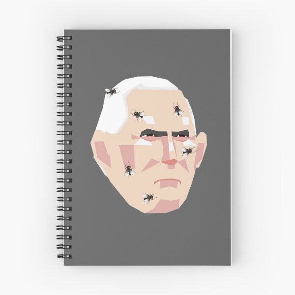Item preview, MIKE PENCE FLY FLIES GREY designed and sold by pierrelaidesign.