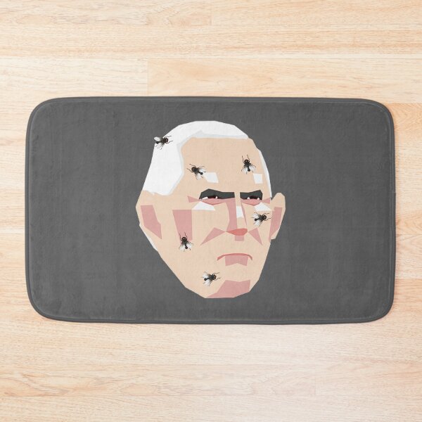 Item preview, MIKE PENCE FLY FLIES GREY designed and sold by pierrelaidesign.