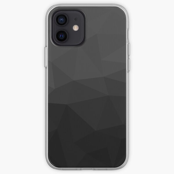Geometric Black iPhone Soft Case