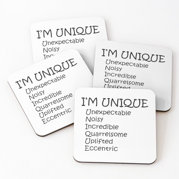 Item preview, I'm unique  designed and sold by Luccianos.