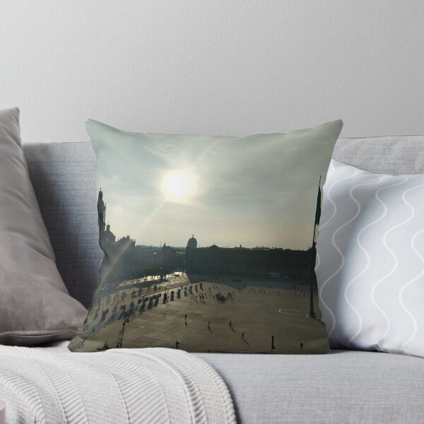Item preview, Zócalo Cathedral and Flag designed and sold by madagan11.
