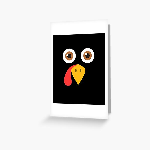 Turkey Thanksgiving Greeting Card
