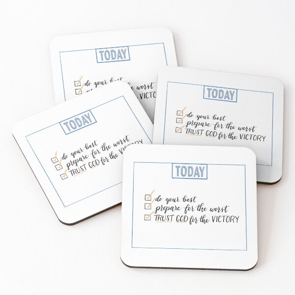 Item preview, To Do List - Trust God designed and sold by HeartBeams.