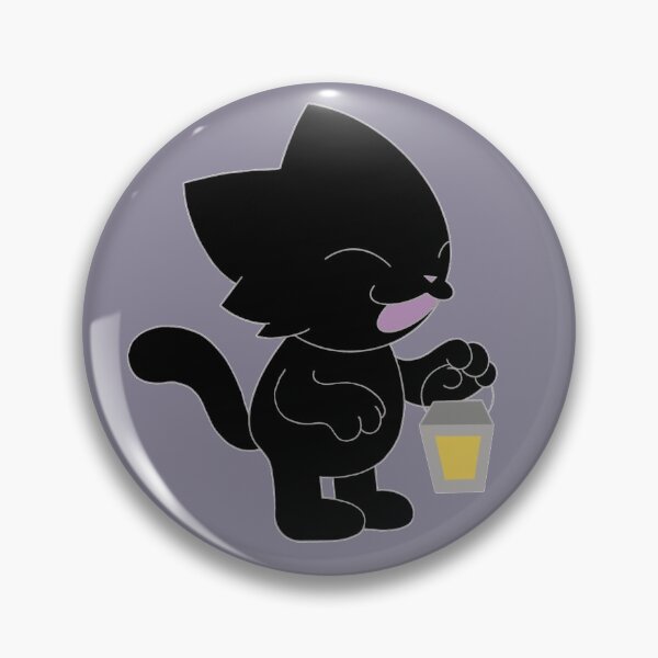 Item preview, Halloween cat with lantern designed and sold by LunaLovesTea.