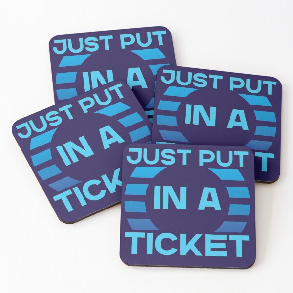 Item preview, Just Put In A Ticket For Help Desk & Tech Support designed and sold by e-z4k.