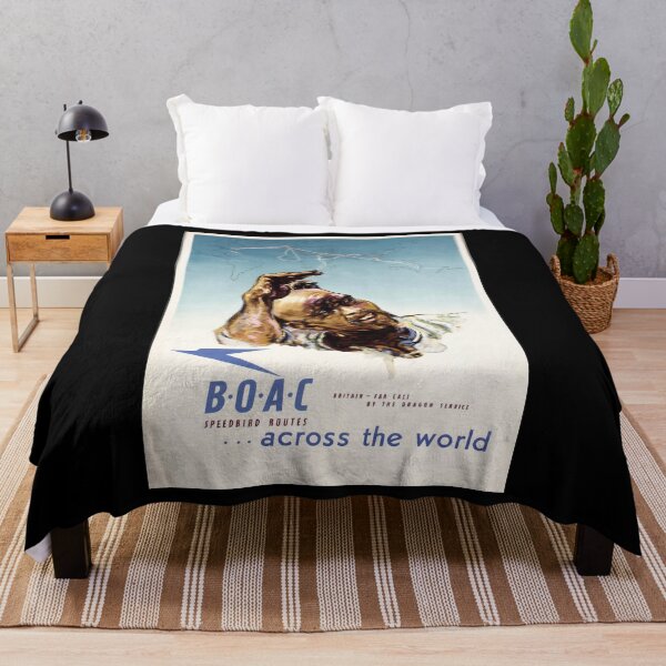 Artikelvorschau, across the world retro poster entworfen und verkauft von CorasPosters.