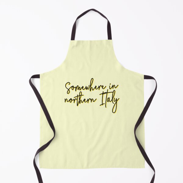 Item preview, Somewhere In Northern Italy Script Yellow Travel designed and sold by thefrshmachine.