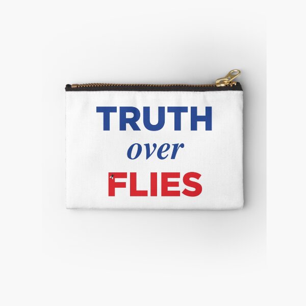Item preview, TRUTH OVER FLIES | TRUTH OVER LIES | FLY ON MIKE PENCES HEAD PARODY designed and sold by pierrelaidesign.