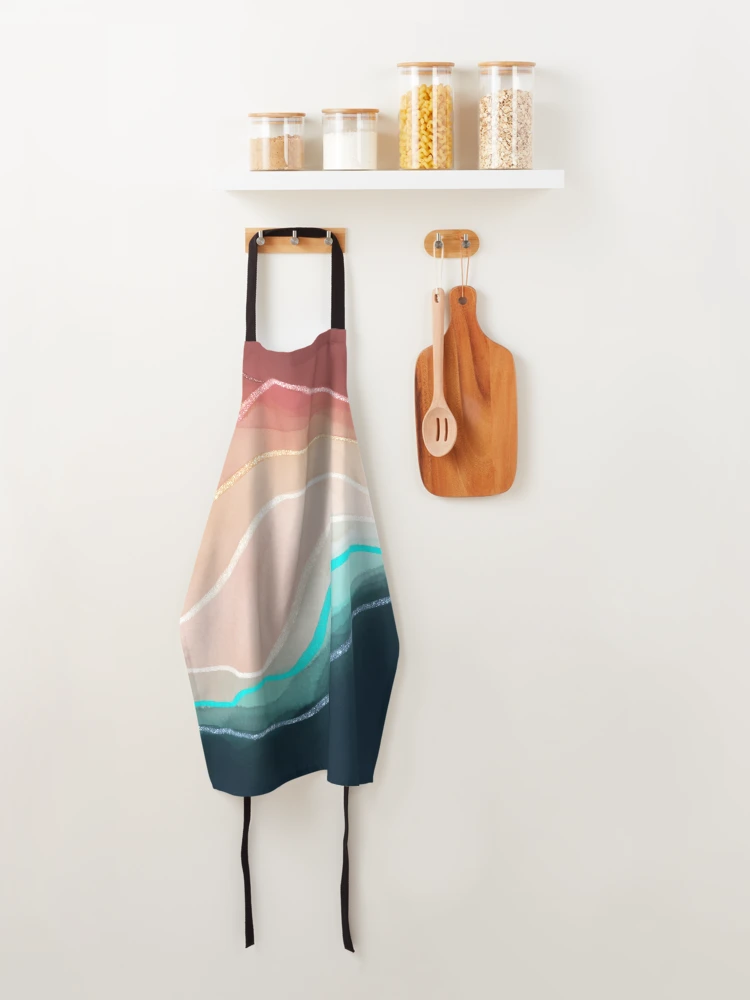 Thumbnail 4 of 6, Apron, Stream Geode designed and sold by ehemphill.