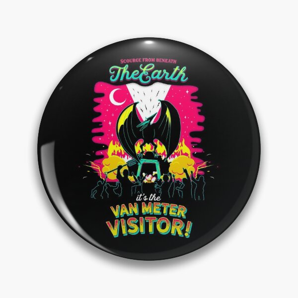 Item preview, Scourge from Beneath the Earth It's the Van Meter Visitor! designed and sold by strangeology.