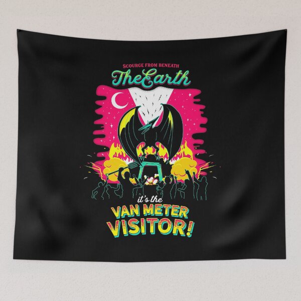Item preview, Scourge from Beneath the Earth It's the Van Meter Visitor! designed and sold by strangeology.