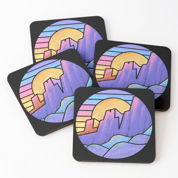 Item preview, Blocky Mountains designed and sold by artlahdesigns.
