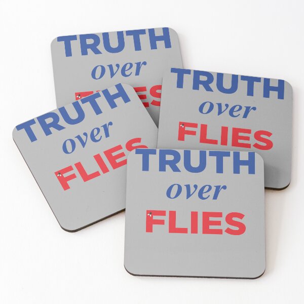 Item preview, TRUTH OVER FLIES | GREY designed and sold by pierrelaidesign.