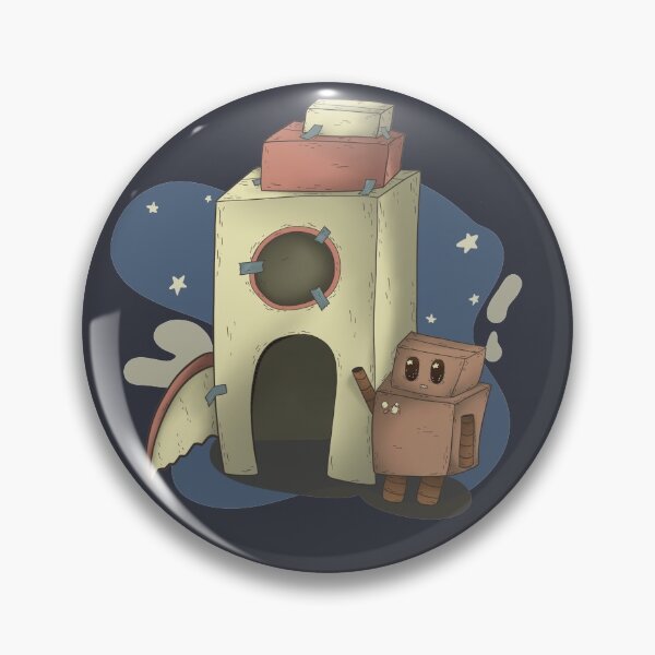Item preview, Cardboard Beep Boop Goes to Space designed and sold by irlfairy.
