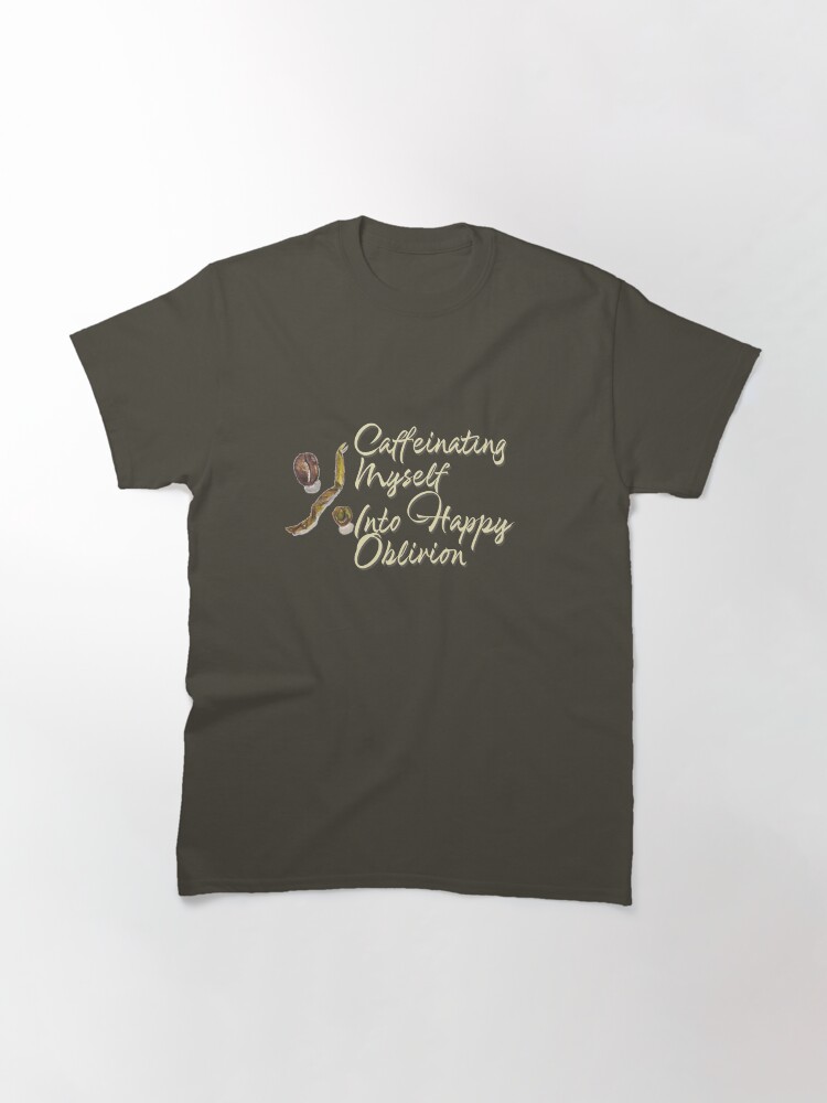 Alternate view of Caffeine Blonde Classic T-Shirt