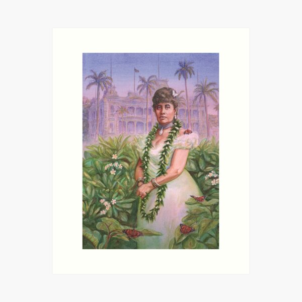 Item preview, Queen Liliʻuokalani designed and sold by Belinda Morris.