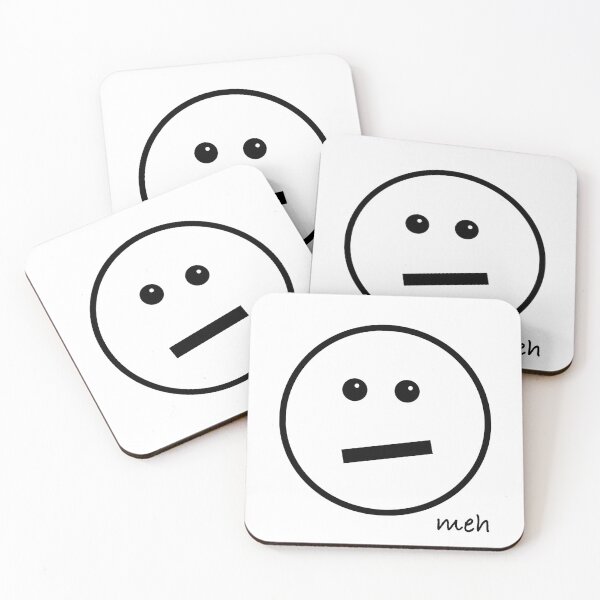 Item preview, Meh Face - Oversized designed and sold by Whoopsidoodle.