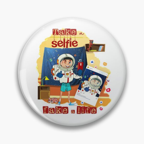 Item preview, Take a Selfie Fake a Life designed and sold by 1stopselfieshop.