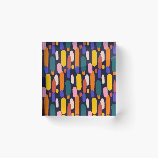 Item preview, Cool Colorful Brushstrokes designed and sold by pugmom4.