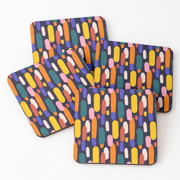 Item preview, Cool Colorful Brushstrokes designed and sold by pugmom4.