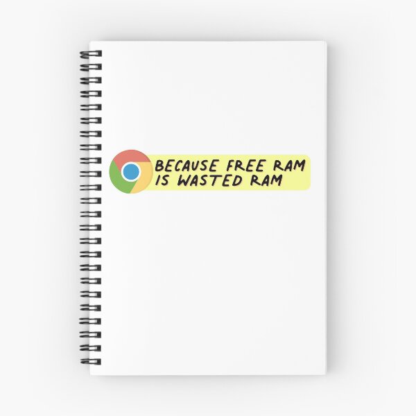 Item preview, Chrome Because Free Ram Joke designed and sold by thefrshmachine.