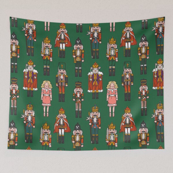 Item preview, Nutcracker Characters | Christmas Pattern designed and sold by SLAG-Creative.