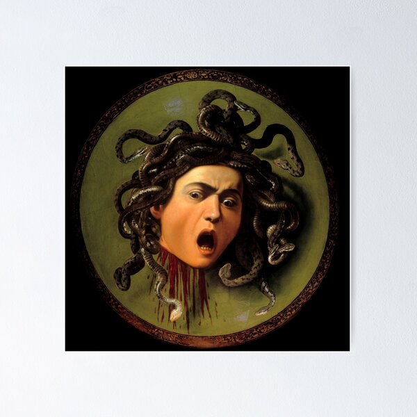 Item preview, Michelangelo Merisi da Caravaggio "Medusa" designed and sold by Alexandra Dahl.