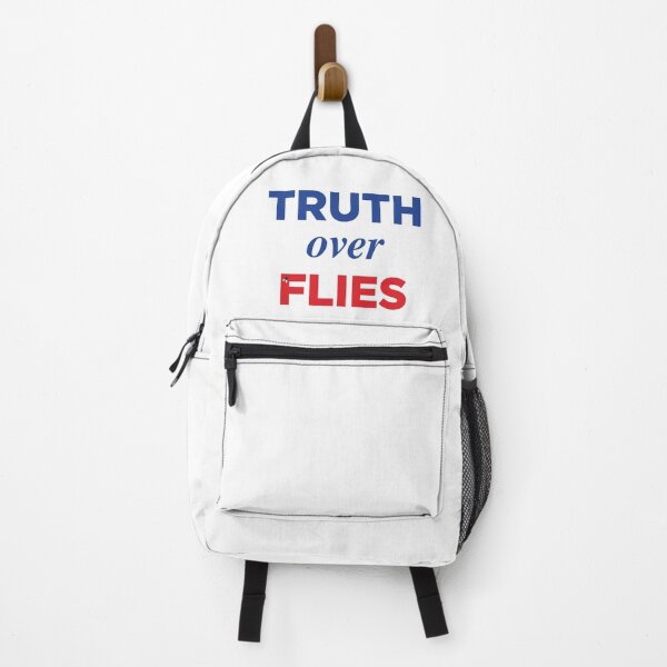 Item preview, TRUTH OVER FLIES | TRUTH OVER LIES | FLY ON MIKE PENCES HEAD PARODY designed and sold by pierrelaidesign.