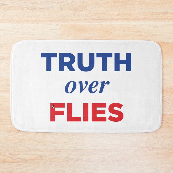 Item preview, TRUTH OVER FLIES | TRUTH OVER LIES | FLY ON MIKE PENCES HEAD PARODY designed and sold by pierrelaidesign.
