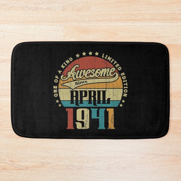 Item preview, Vintage April 1941 One Of A Kind Awesome Since April 1941 80th Birthday Gift 80 Years Old designed and sold by Takatv.