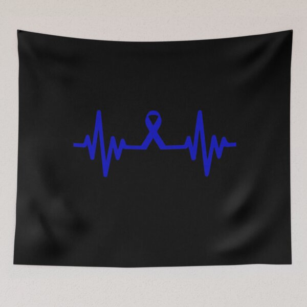 Artikelvorschau, Colon Cancer Ribbon Awareness entworfen und verkauft von Rustic Valley Studio.